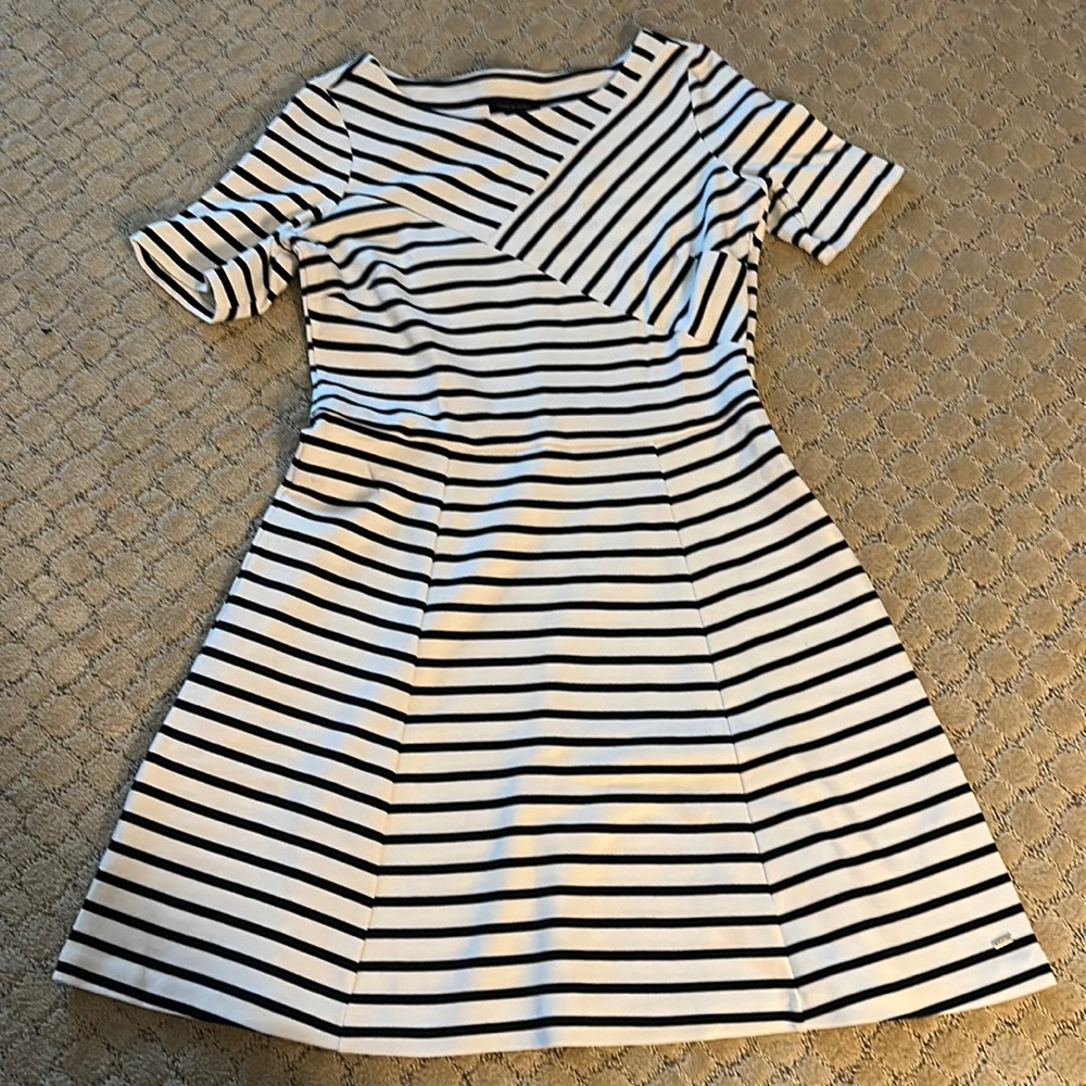 Tommy Hilfiger Navy and White dress